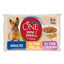 4 sobres x 85 g One Adult Mini Small  Pollo y Cordero en Salsa sobre para perros, , large indicador imagen numero 1